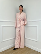 Tailleur con Fiocco 570851 Rosa