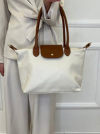 Borsa Tote Champ in Vera Pelle