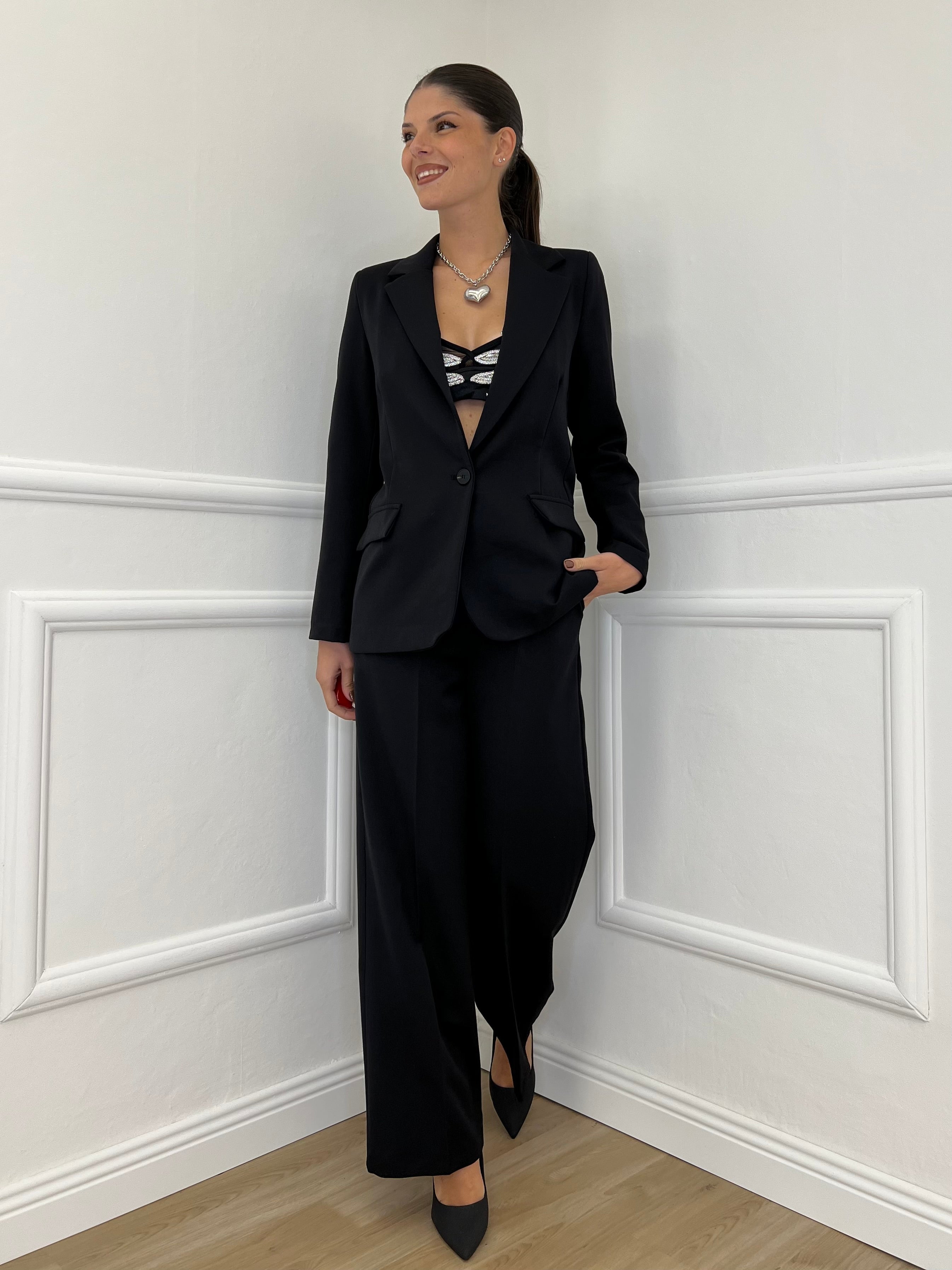 Tailleur 27636 Nero Bazar Abbigliamento