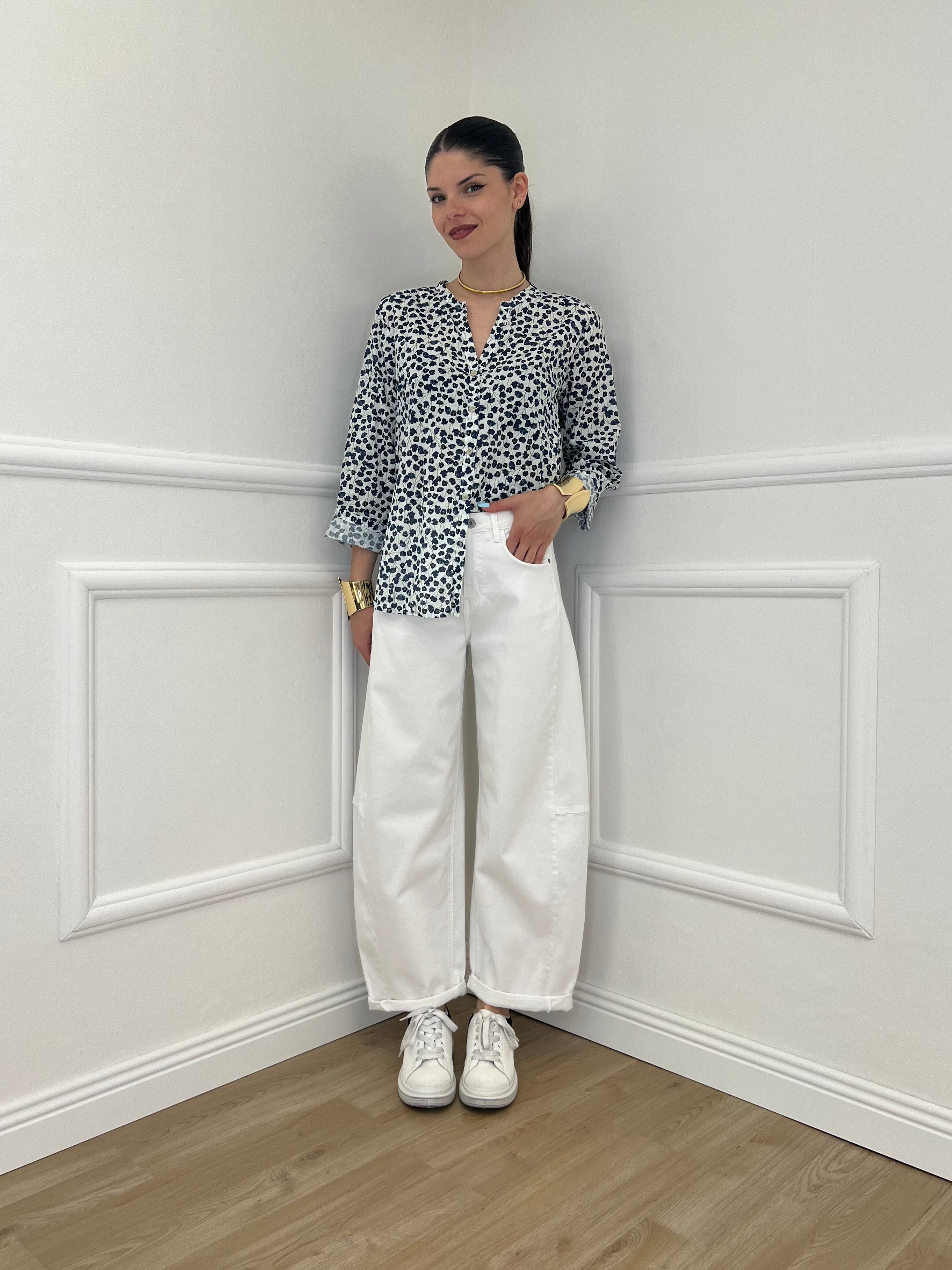Jeans Balloon 8072 Bianco