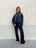 Giacca Camicia in Denim Devorè 3110