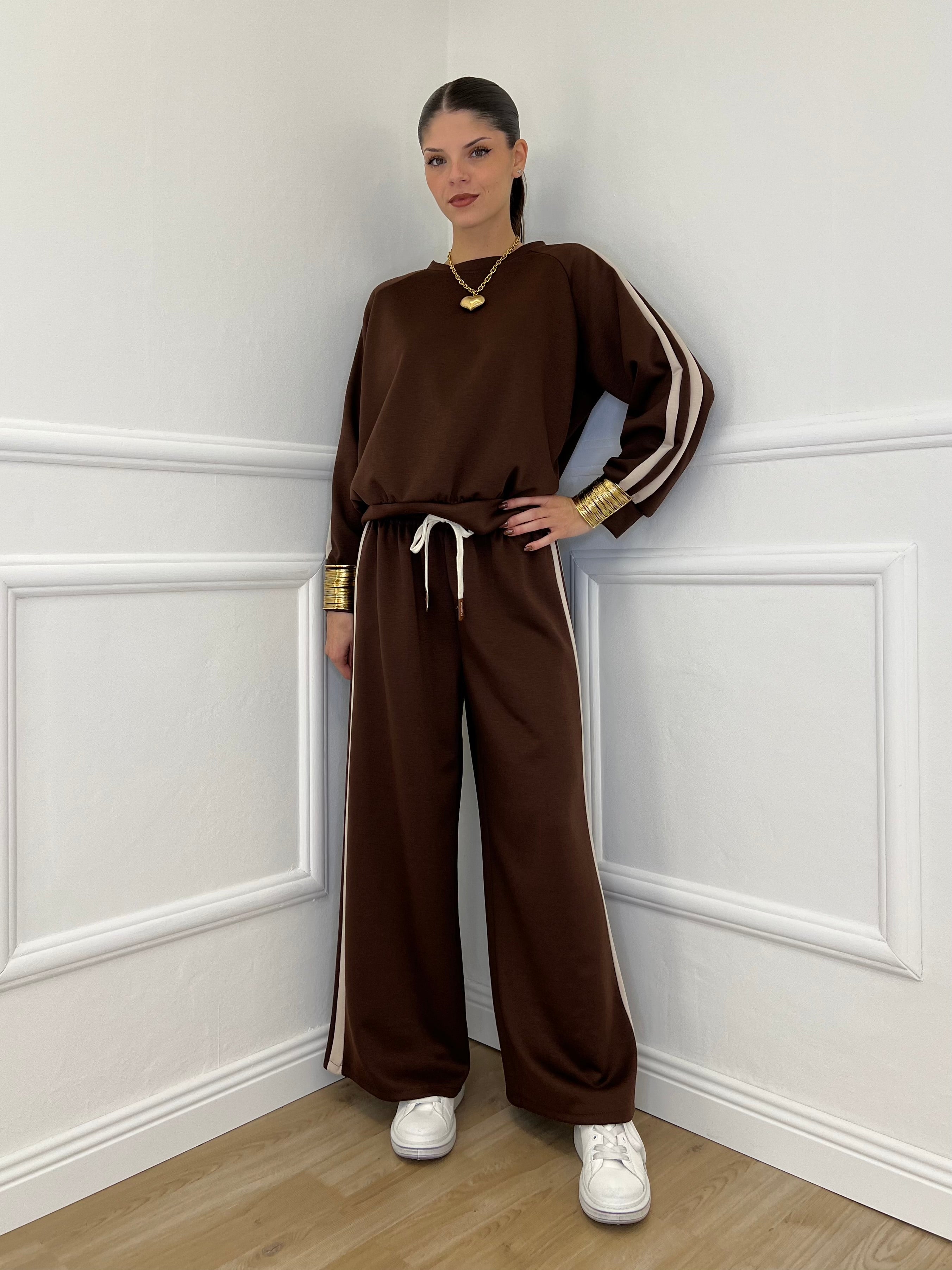 Tuta Bande 7937 Marrone