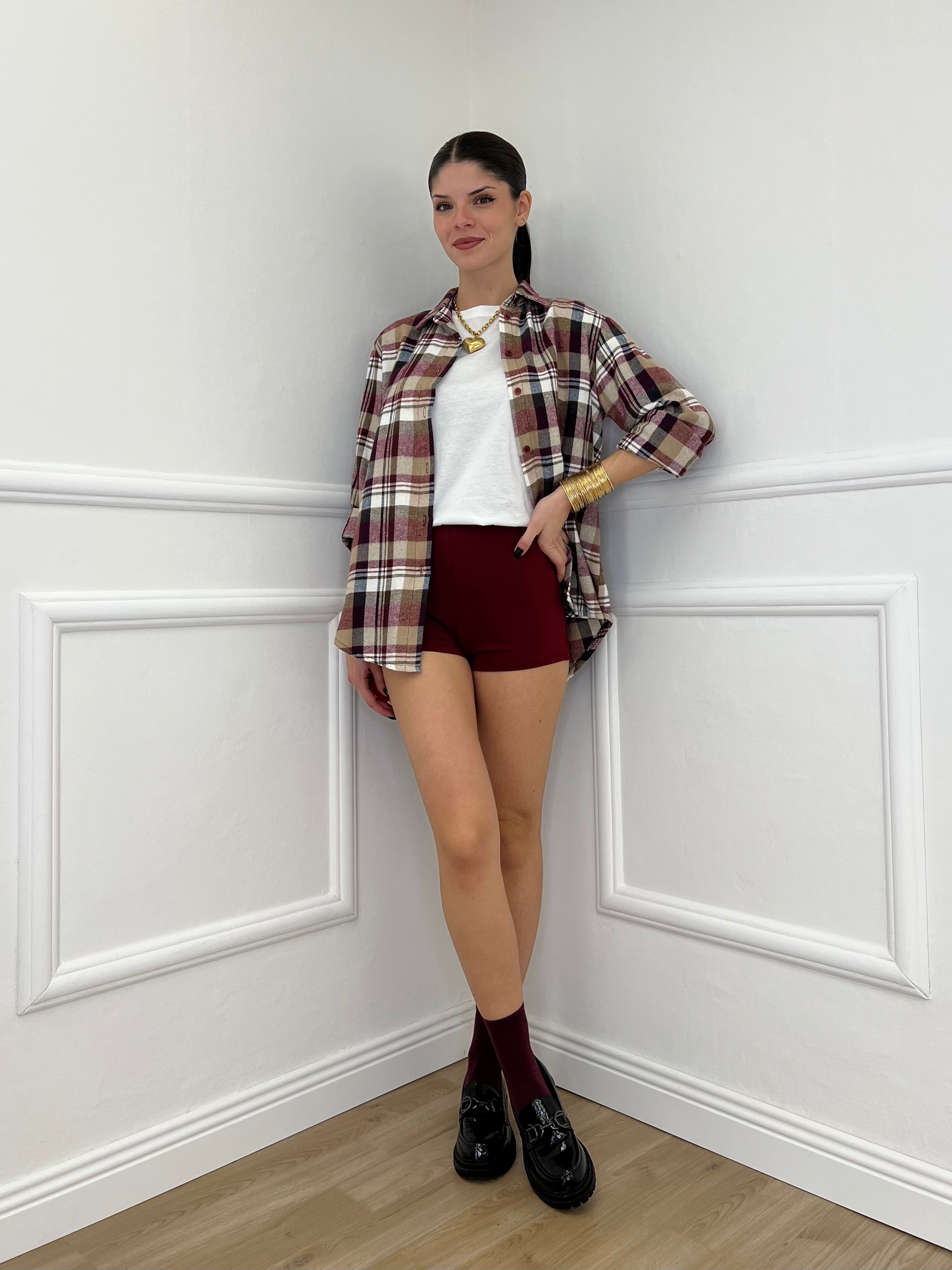 Hot Pants 7632 Bordeaux