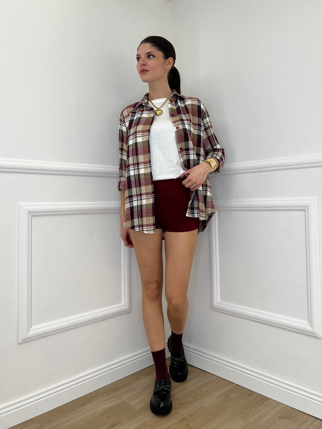 Hot Pants 7632 Bordeaux