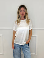 T-shirt In Raso 5055 Bianco