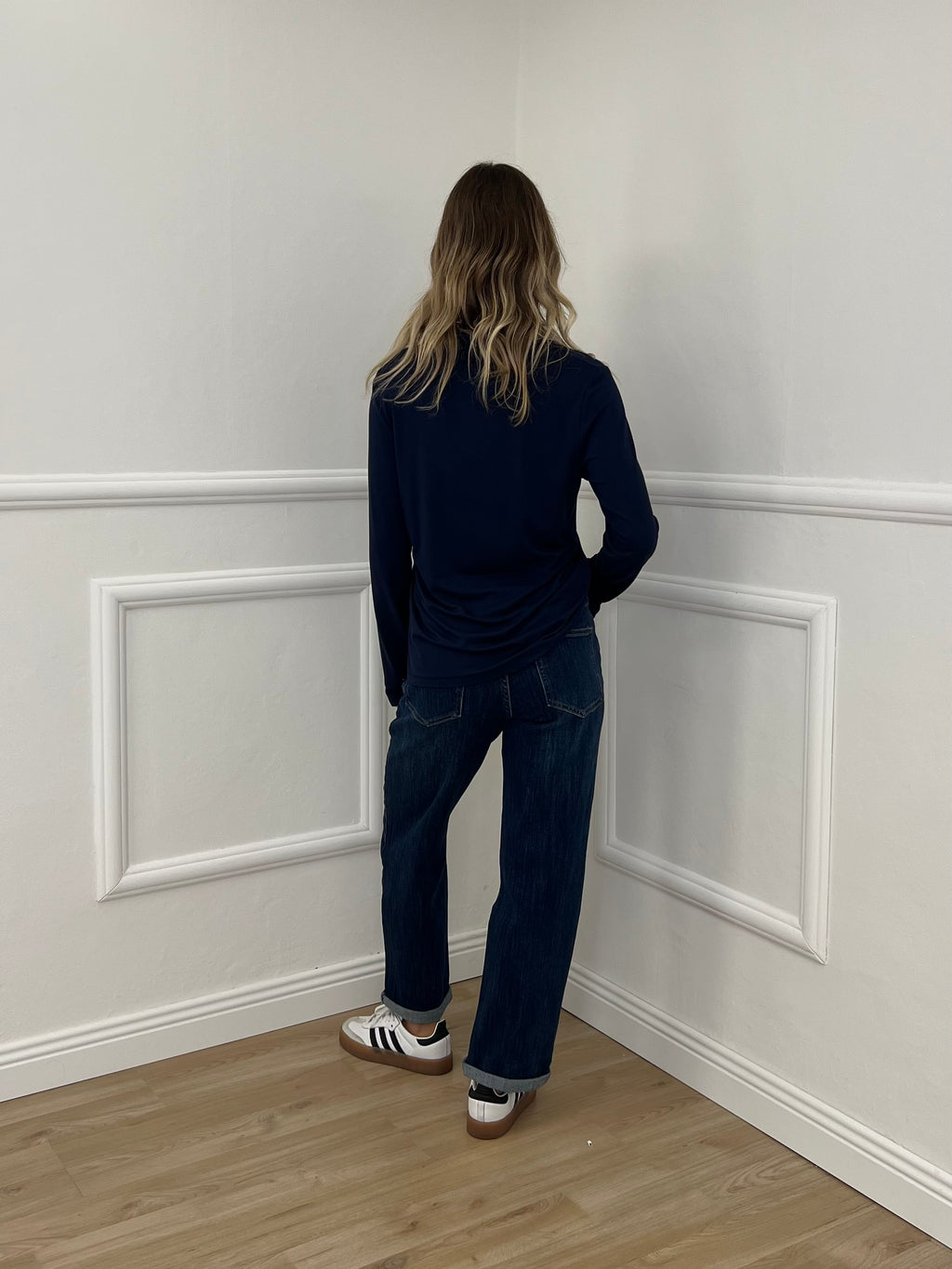 Jeans Mom Fit 9316 Blu