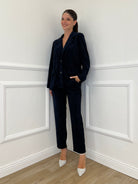 Giacca Corduroy 25790 Blu - Bazar Abbigliamento