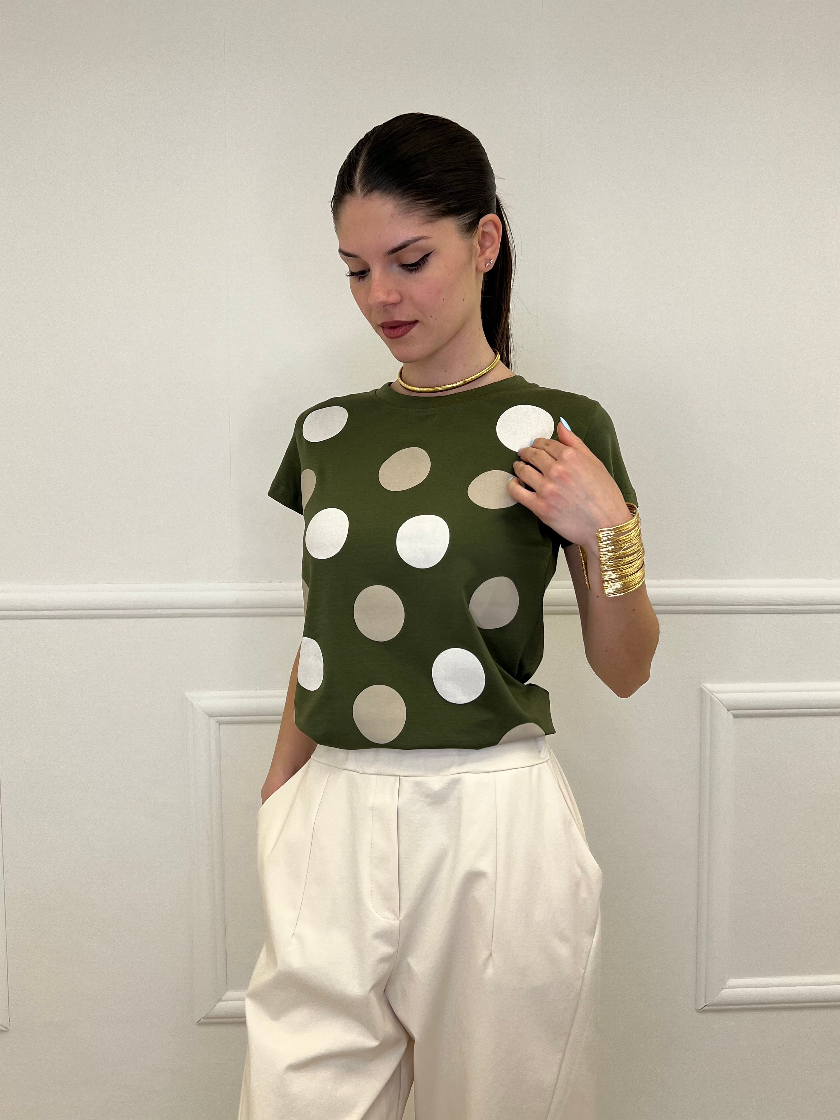 T-shirt Regular Fit Pois