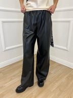 Pantalone Ecopelle 8043 Nero