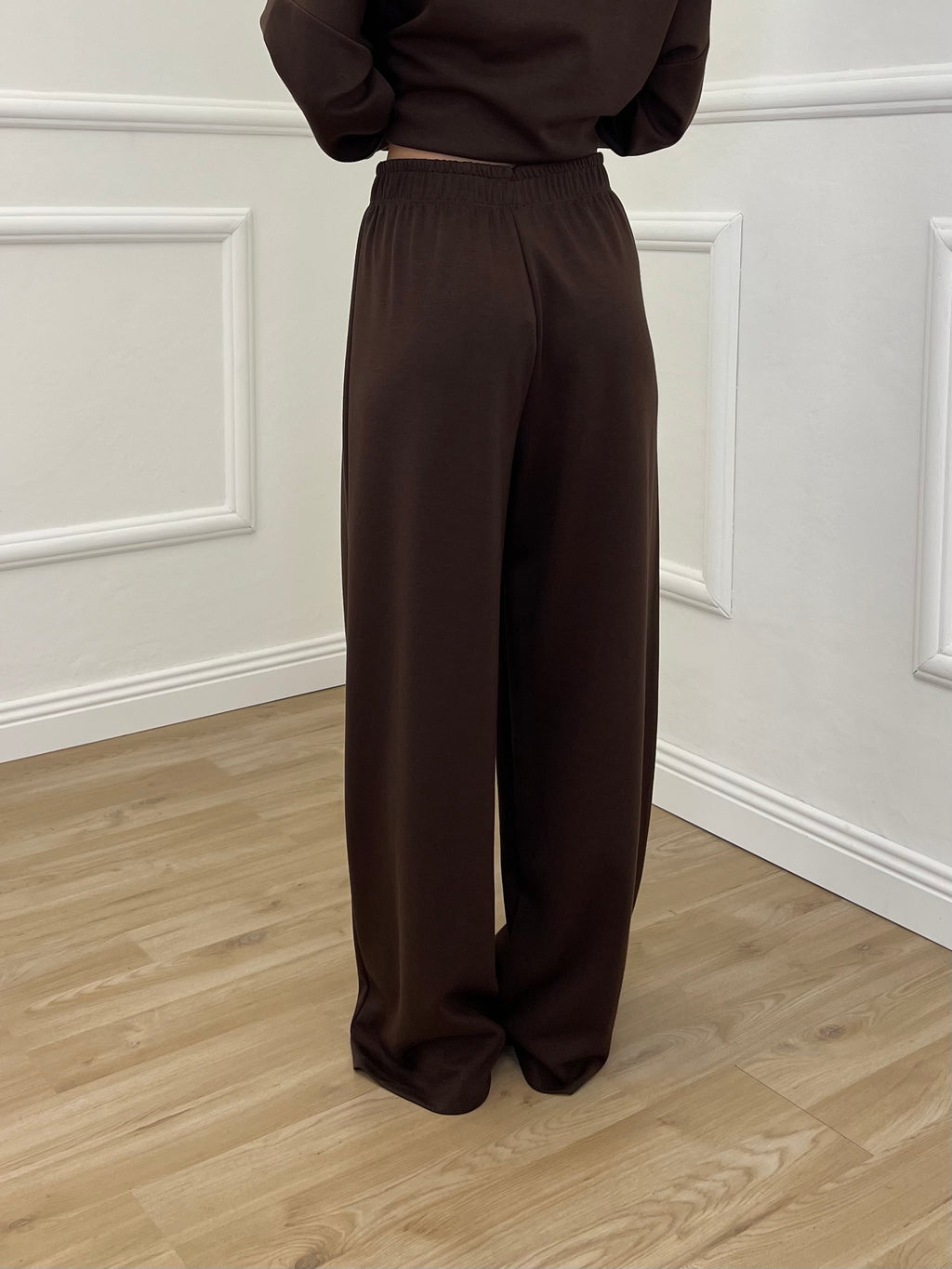 Tuta Over in Viscosa 3277 Marrone