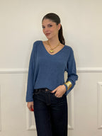 Basic V-Neck Sweater 22325
