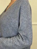 Basic V-Neck Sweater 22325