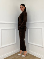 Giacca Corduroy 25790 Caffè - Bazar Abbigliamento