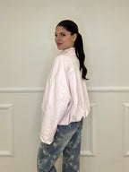 Bomber Scamosciato MG239 Rosa