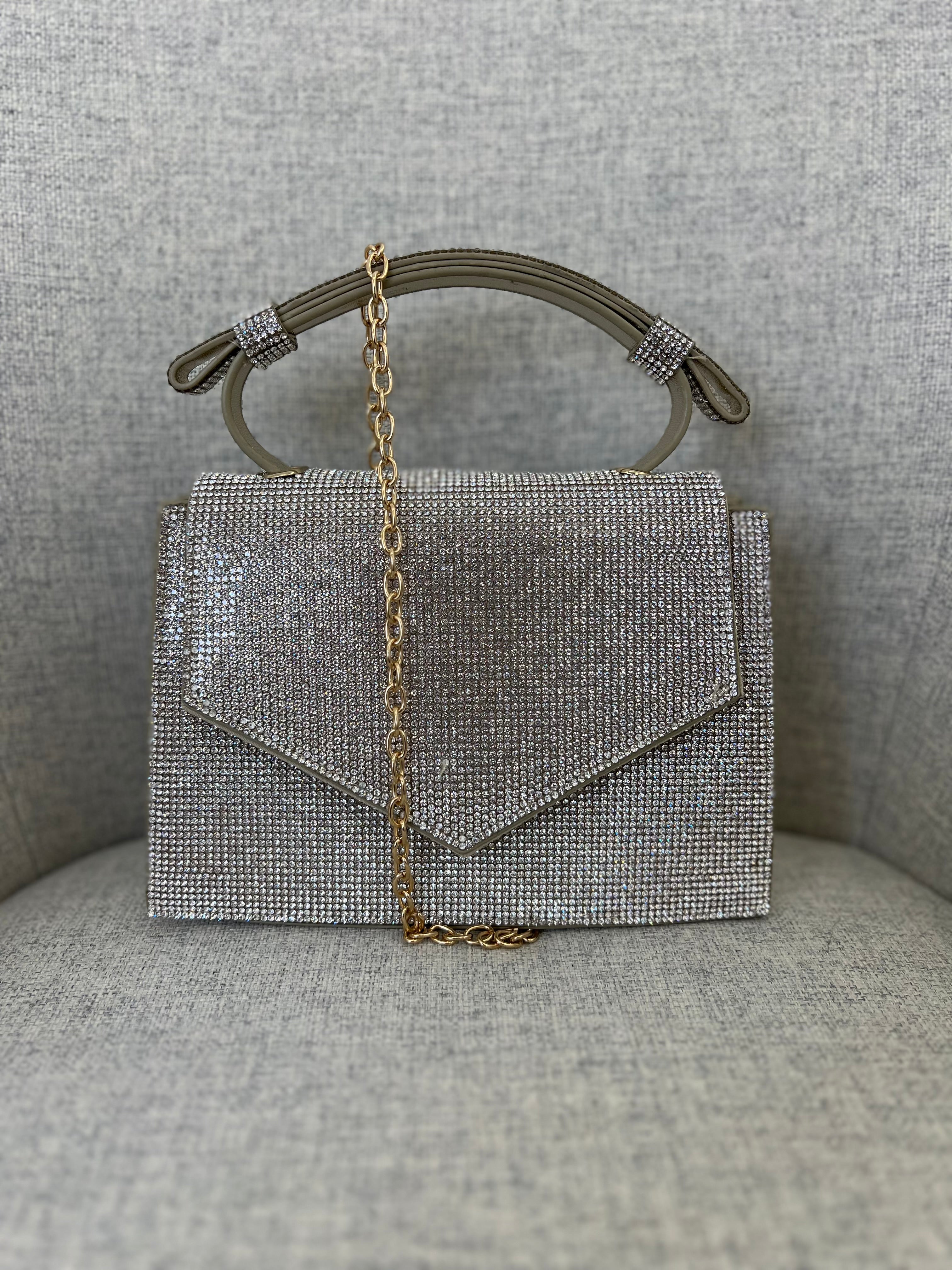 Pochette Flap Strass MD803