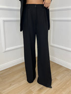 Pantalone a Palazzo 3715 Nero - Bazar Abbigliamento