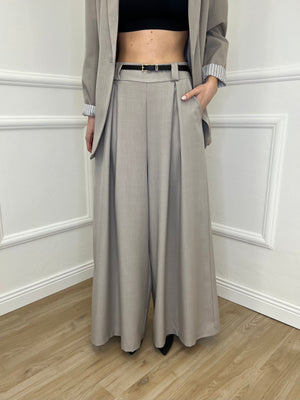 Pantalone a Palazzo 21509 Taupe