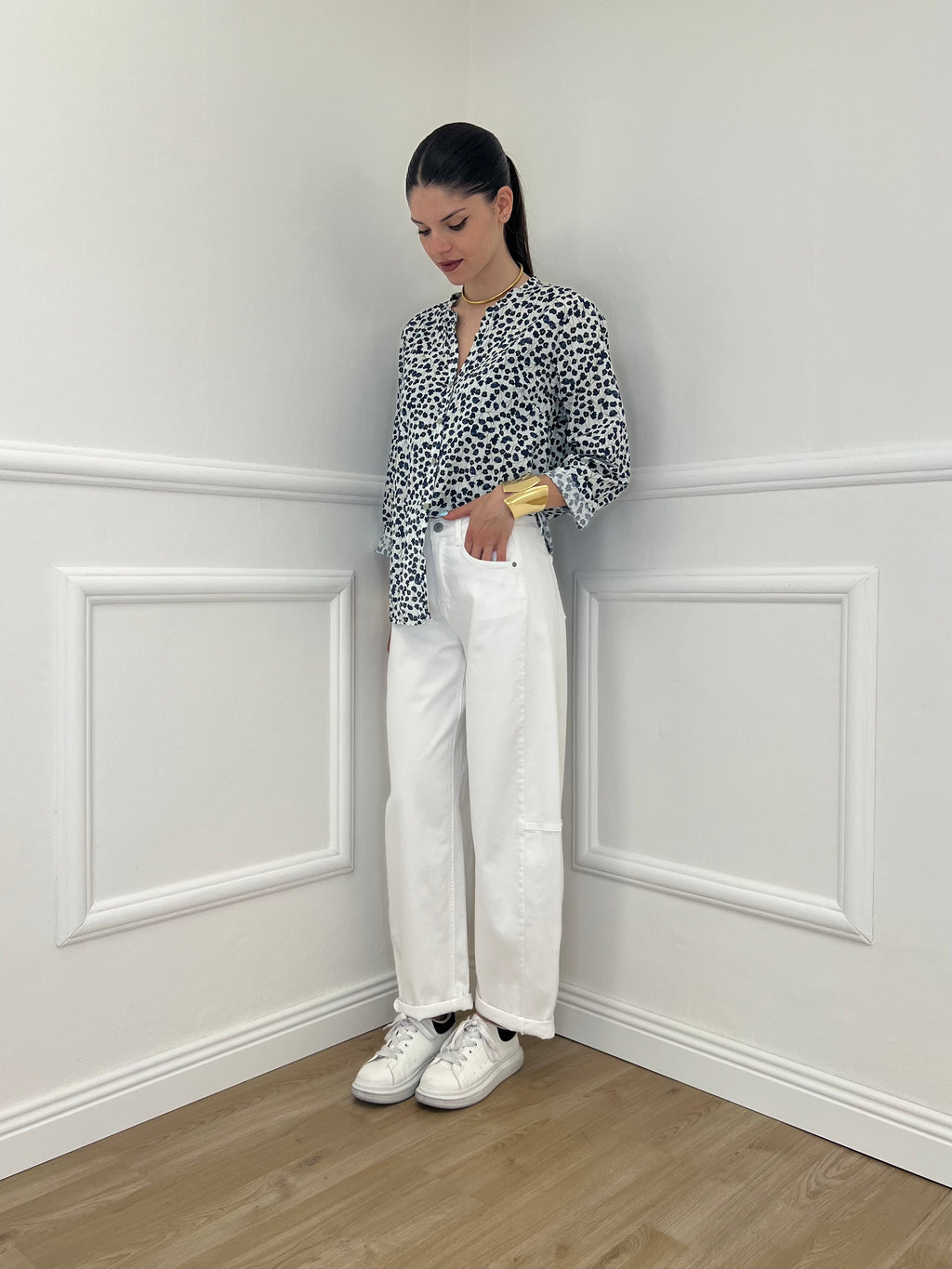 Jeans Balloon 8072 Bianco