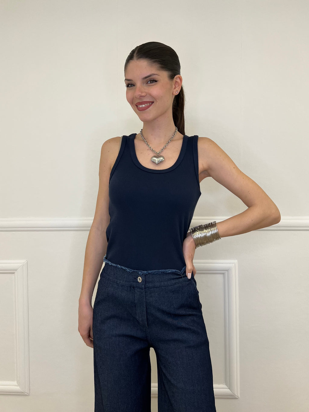 Top Cotone Costine 726198