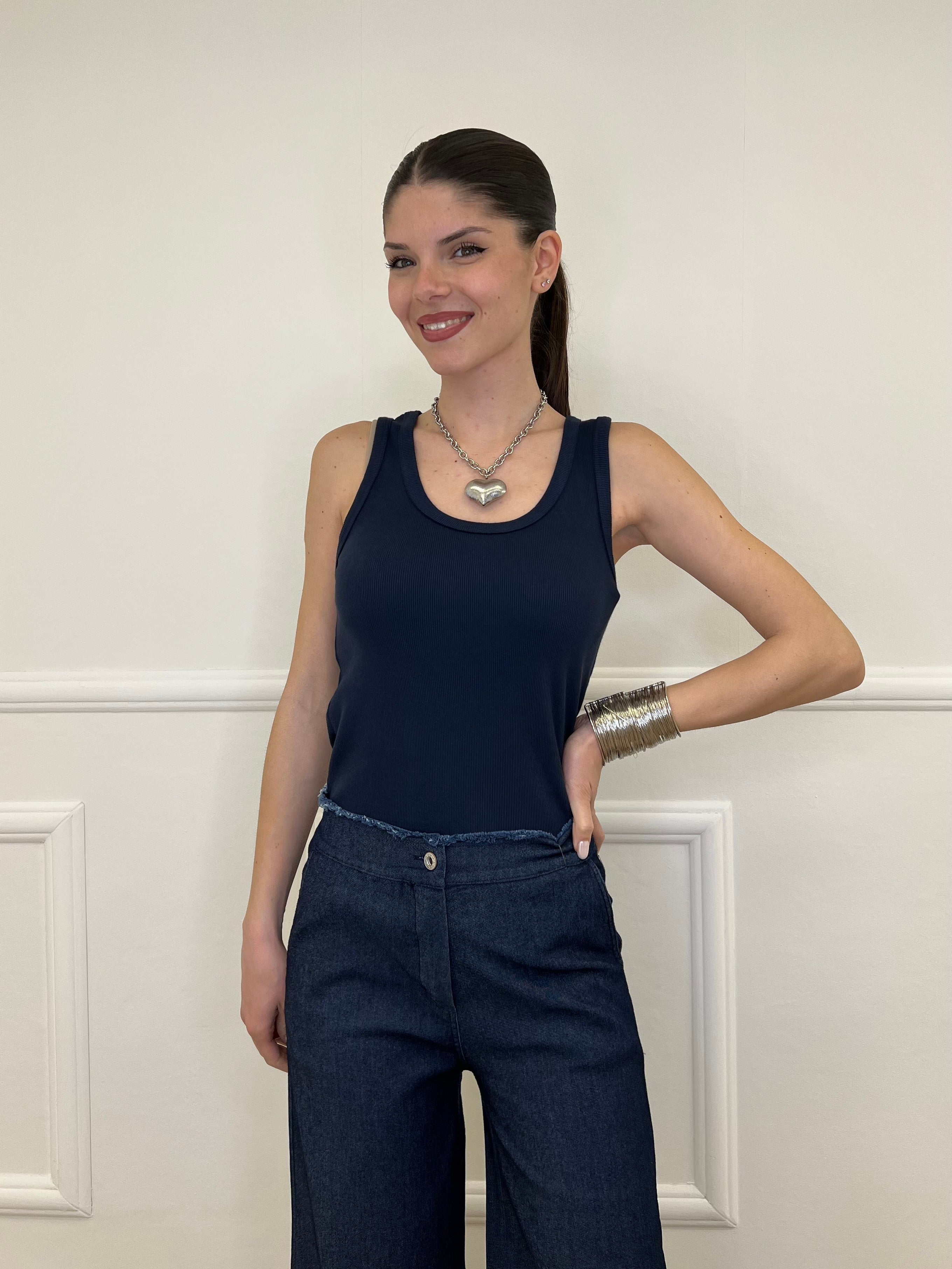 Top Cotone Costine 726198