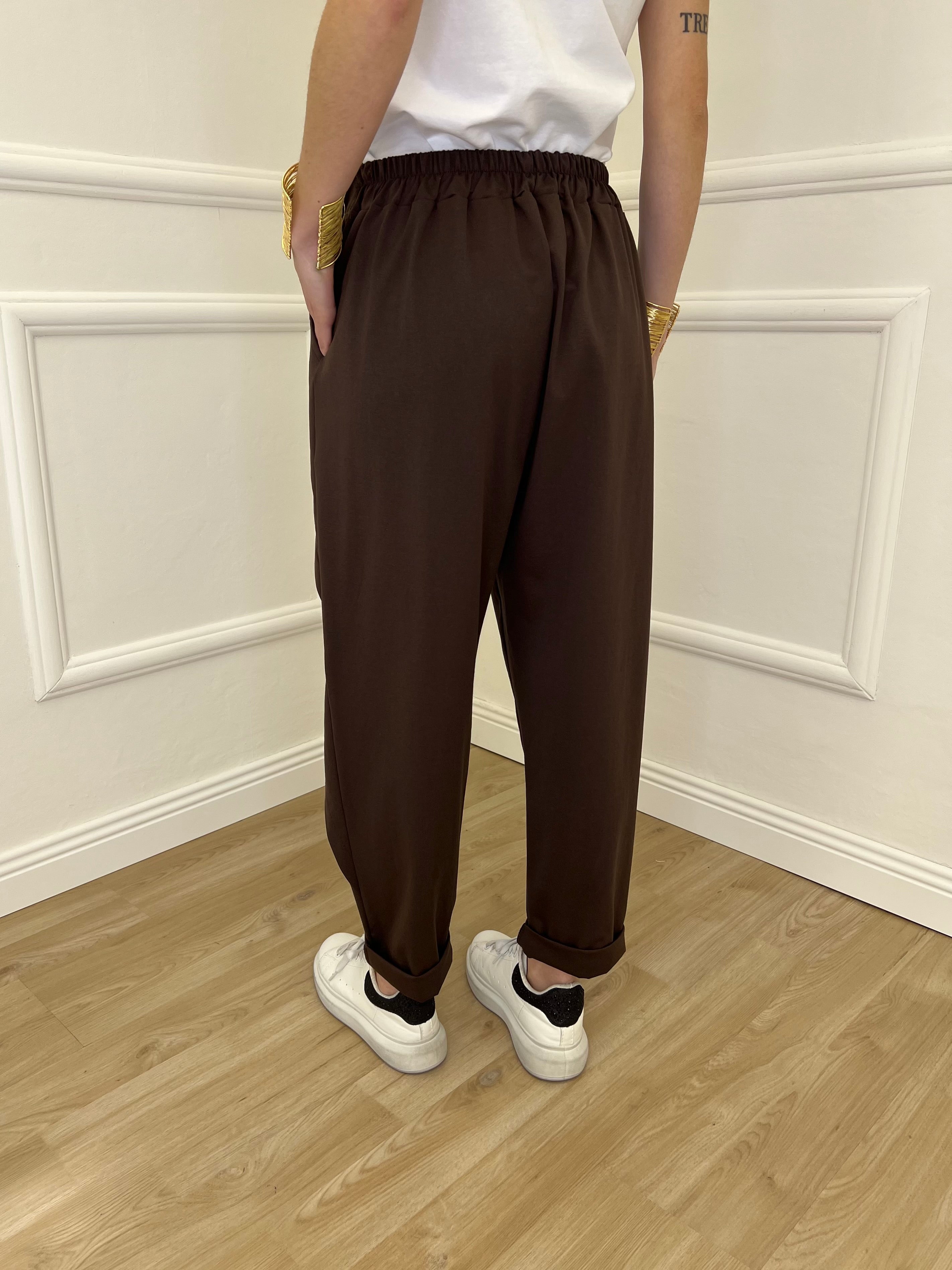 Pantalone Baggy Portafoglio 51256 Moro