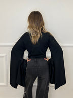 Maglia Manica Ampia Lumina LD6306 Nero