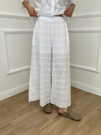 Pantalone Gaucho Sangallo 11379 Bianco
