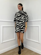 Maxi Maglia Zebra 8029