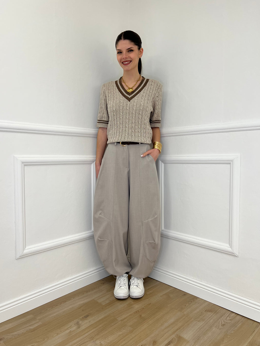 Pantalone Parachute Balloon 28894 Taupe