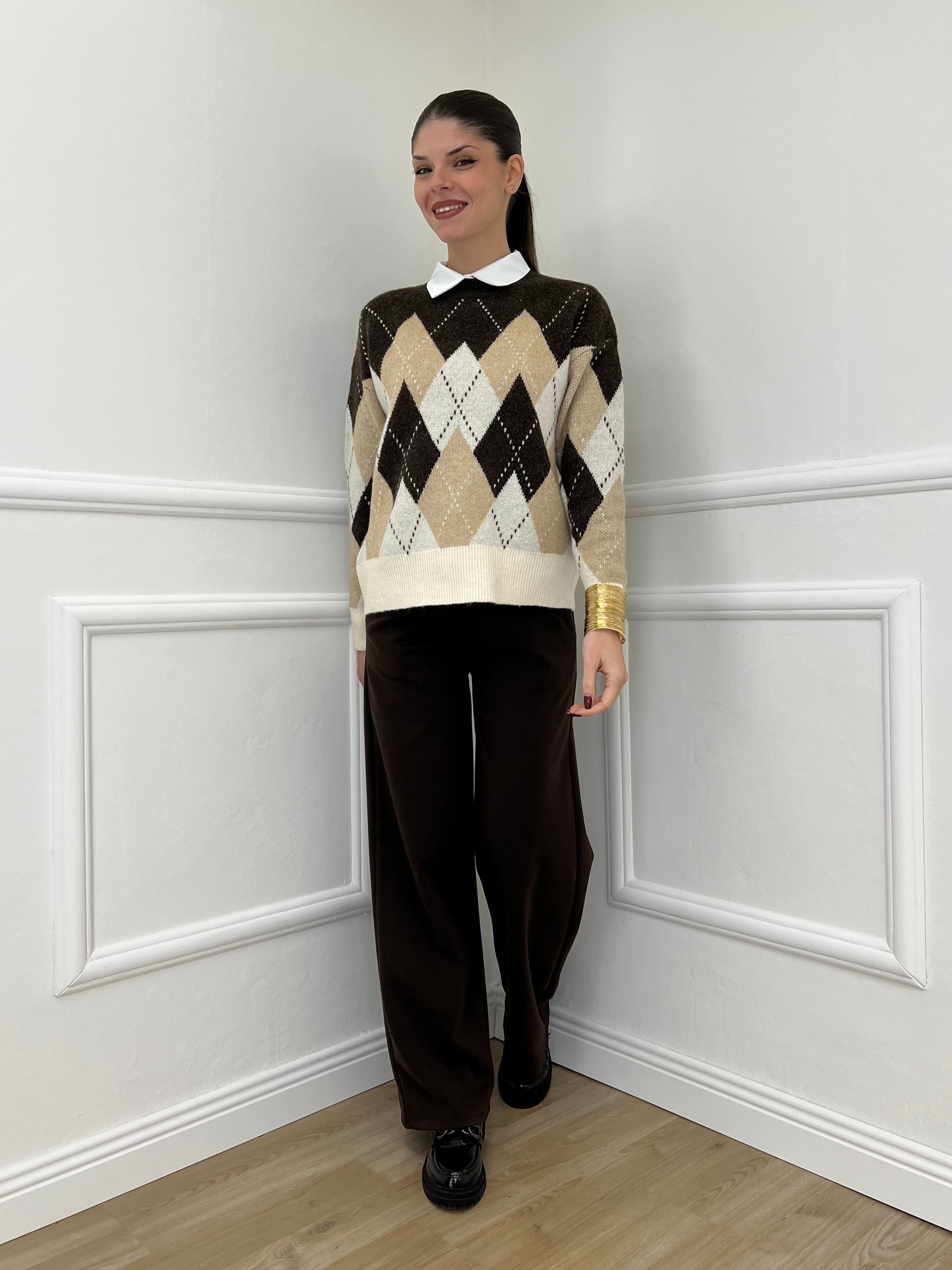 Pantalone Smerigliato 575 Moro