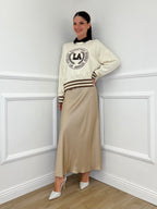 Maglia College Scatoletta BJ45 Panna - Bazar Abbigliamento