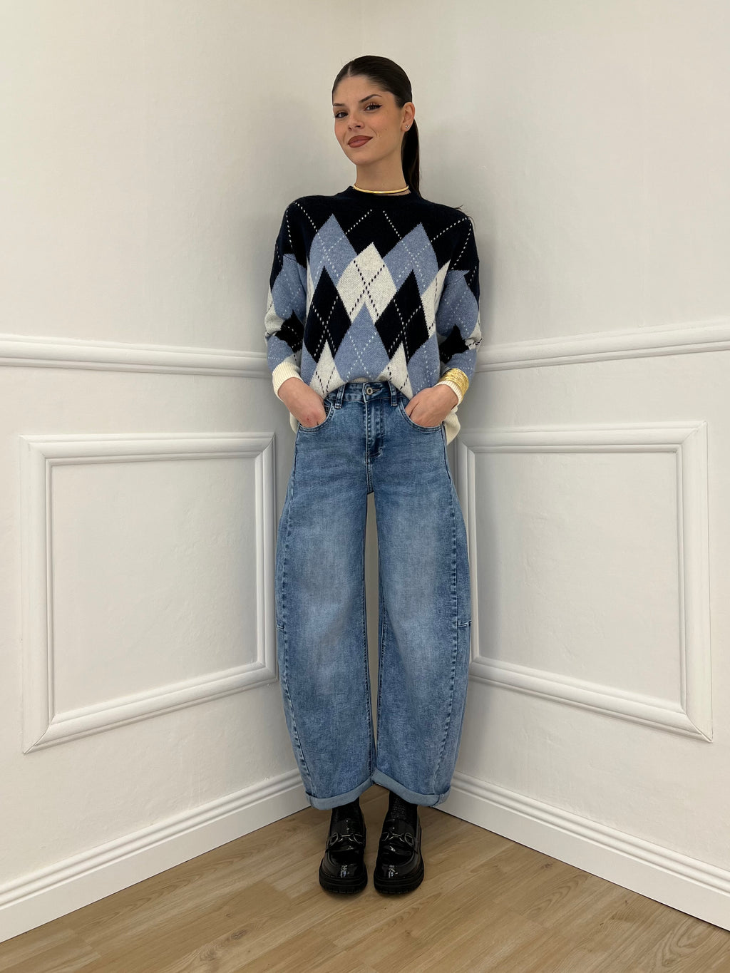 Jeans Balloon 9260 Azzurro