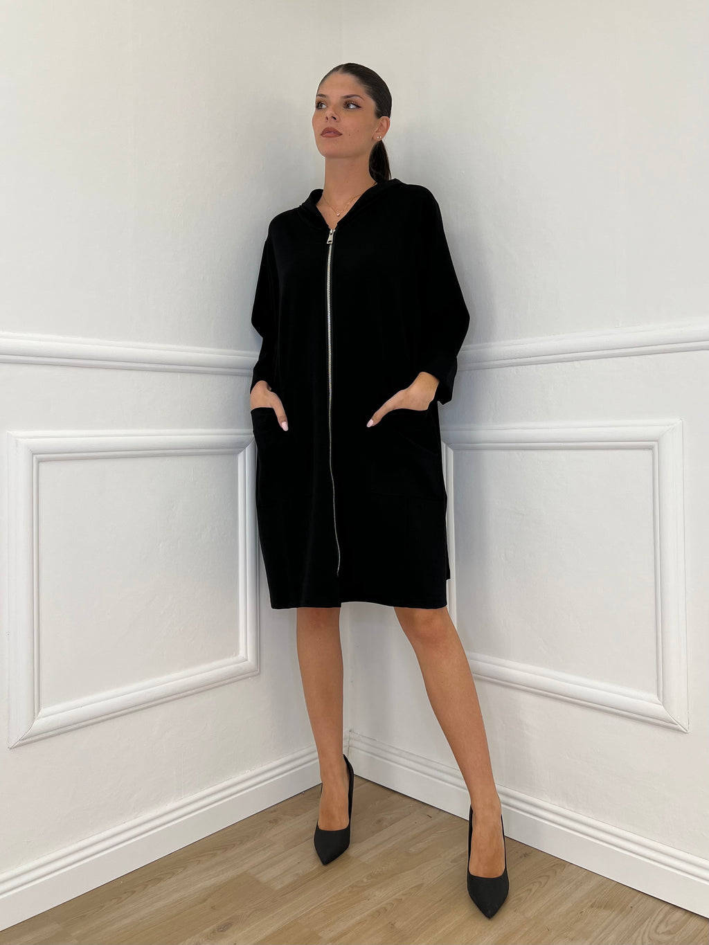 Maxi Felpa 41875 Nero