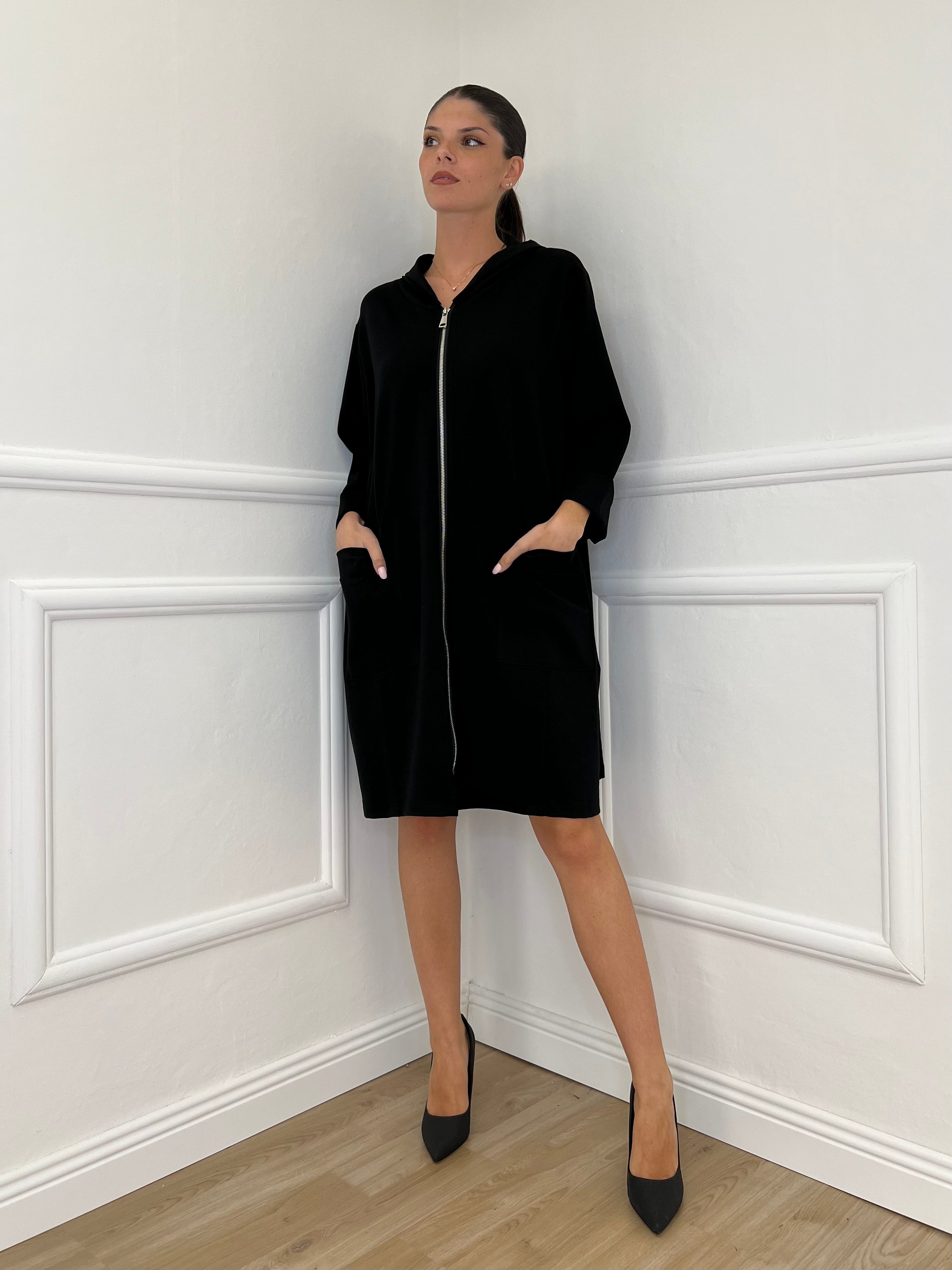 Maxi Felpa 41875 Nero