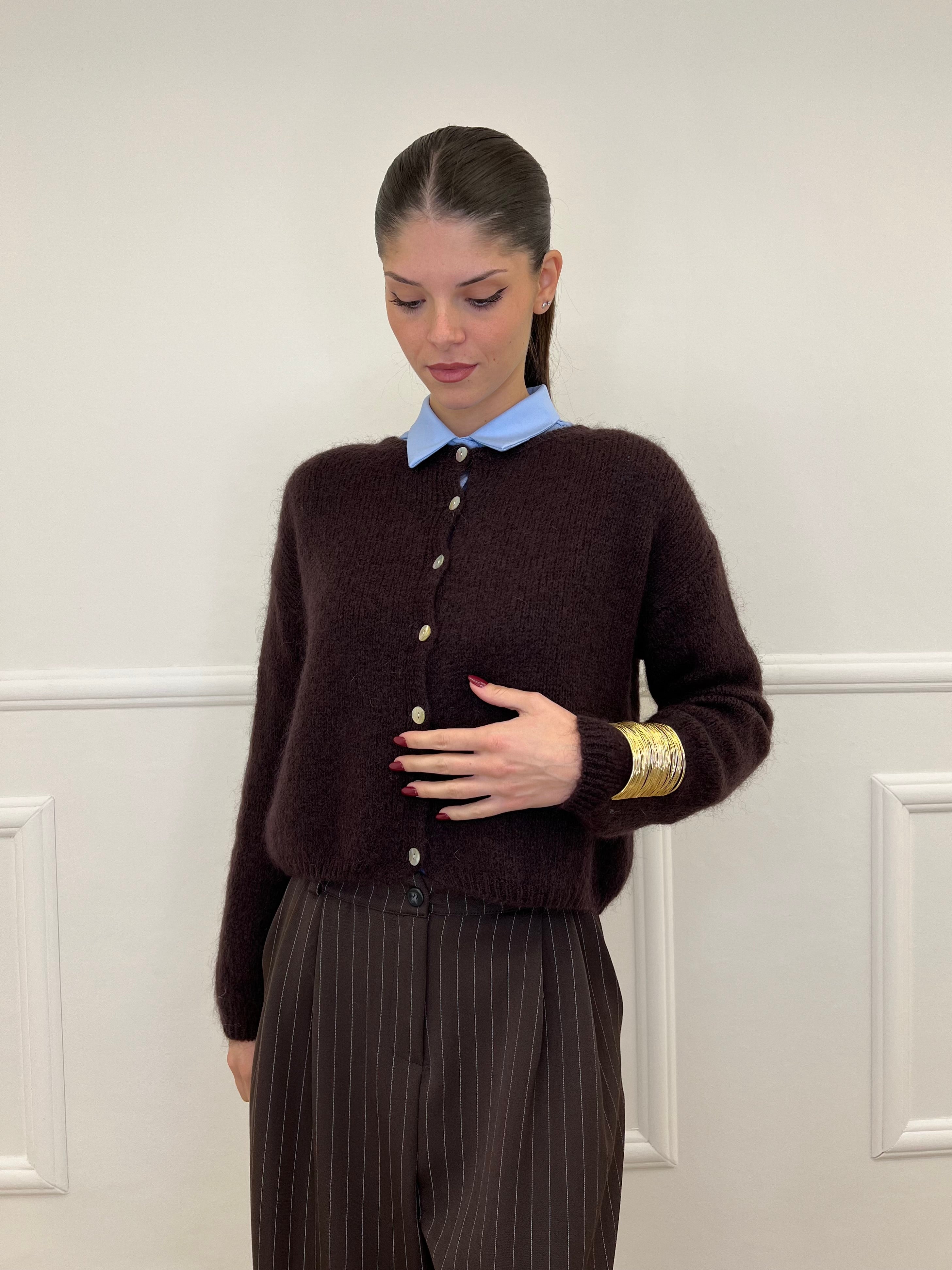 Cardigan Kid Mohair 5211 Moro