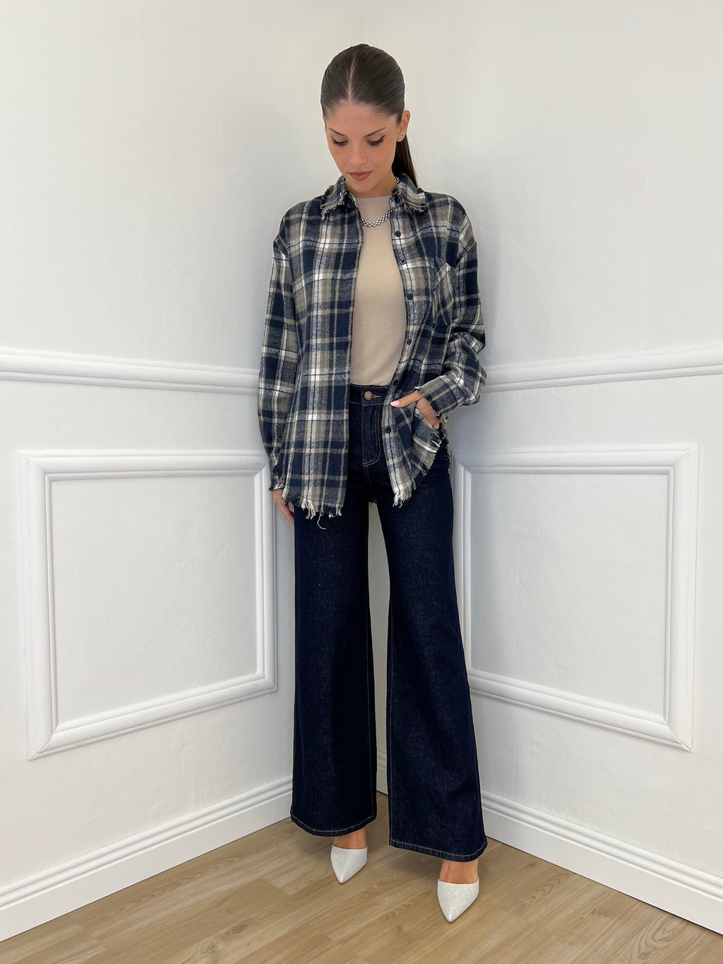 Jeans Palazzo Y500 Blu