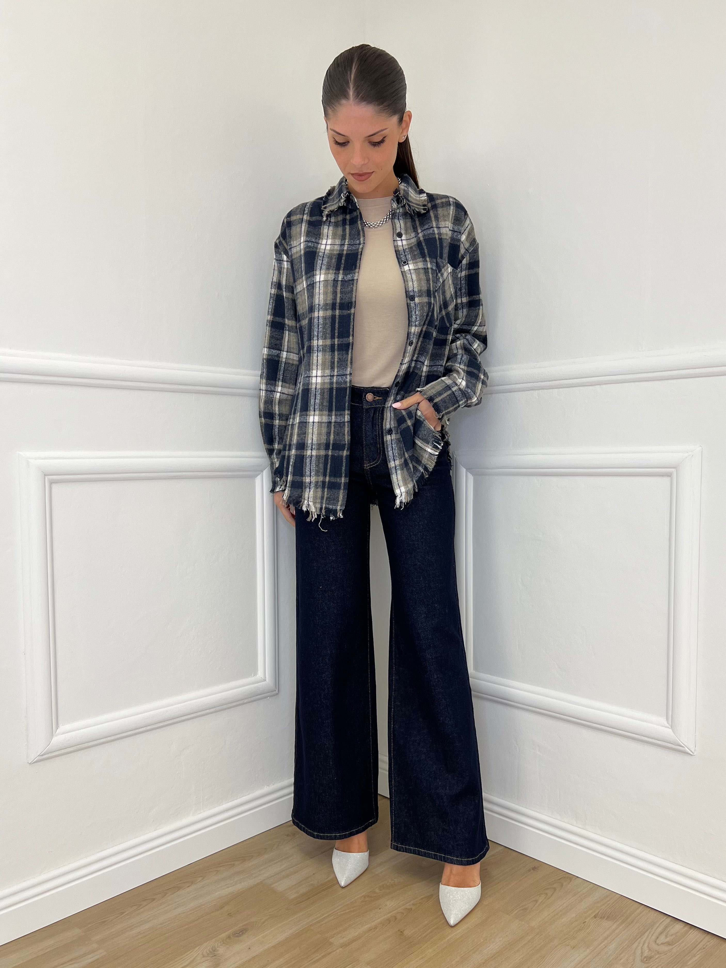 Jeans Palazzo Y500 Blu