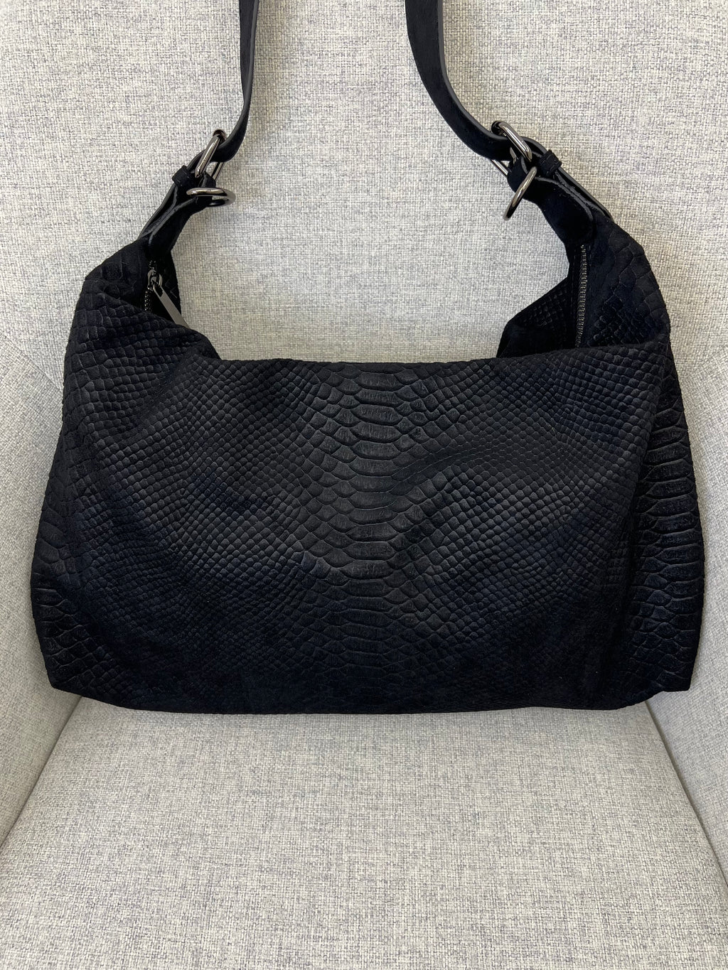 Borsa Sella Cocco Scamosciata 9747