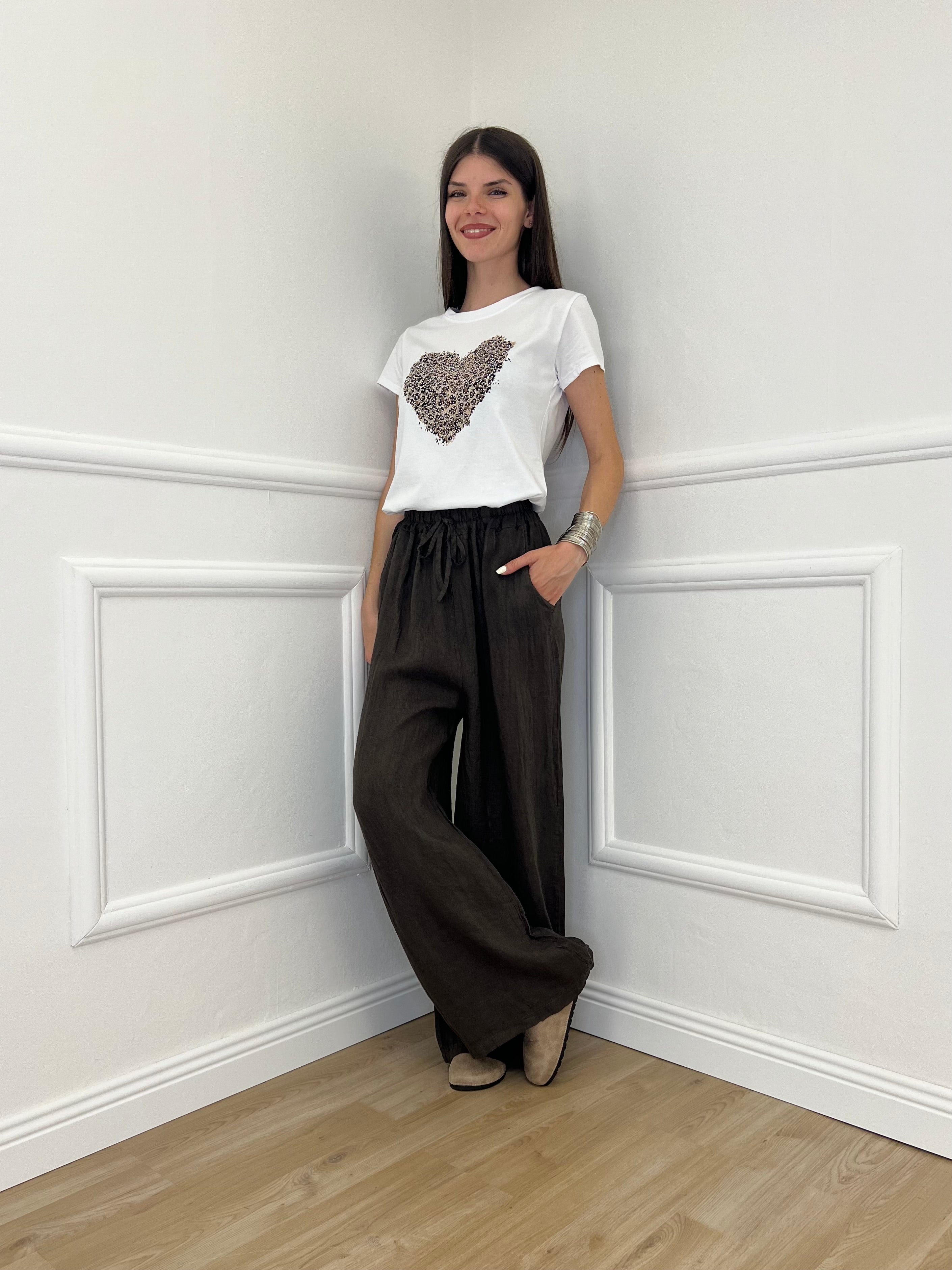 Pantalone Palazzo Lino I586 Moro