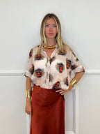 Camicia Scimmia M164 Panna