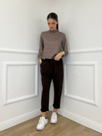 Maglia Jersey Vulcano 6391 Marrone