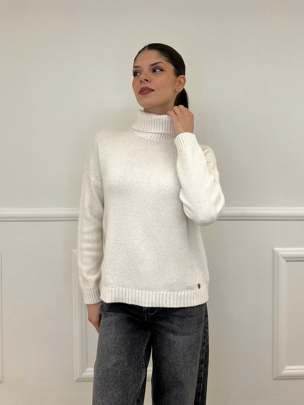 Dolcevita Micro Paillettes 25100 Panna