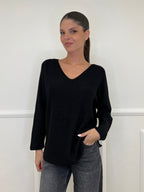 Basic V-Neck Sweater 22325