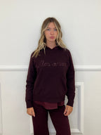 Pullover Mon Amour NZ5583 Burgundy