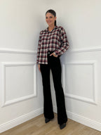 Camicia Madras 25371 Bordeaux