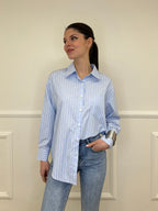 Camicia Regimental Strass 171798 Azzurro