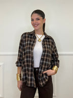 Camicia Madras A35 Moro