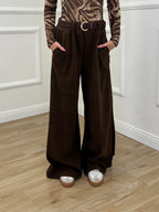 Pantalone Corduroy Cintura 27998 Marrone