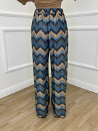 Pantalone Lurex Chevron 1795 Ottanio