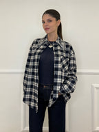 Camicia Madras Cristalli 2531 Blu